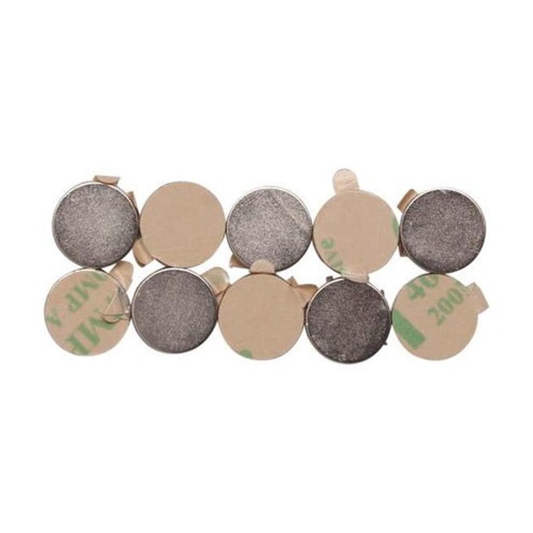 Lot d'aimants néodyme pastilles adhésives MAUL