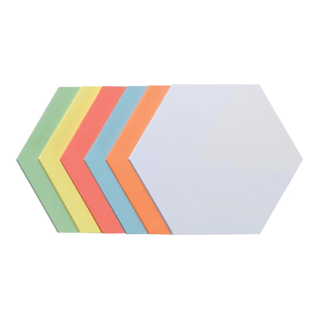 Cartes de modération nid d'abeille FRANKEN 190 x 165 mm, six couleurs