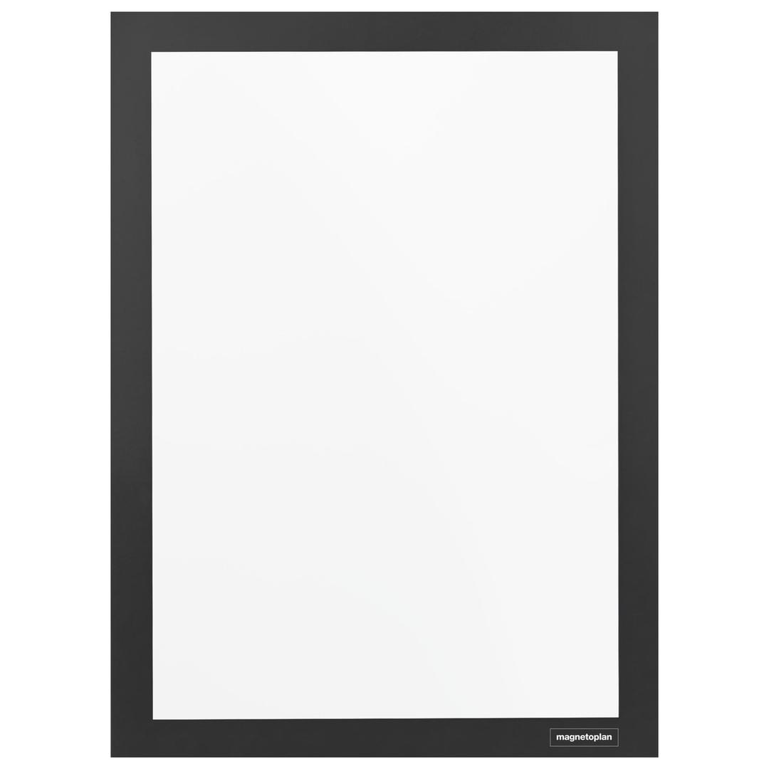 Cadre adhésif magnetofix magnetoplan noir, vide
