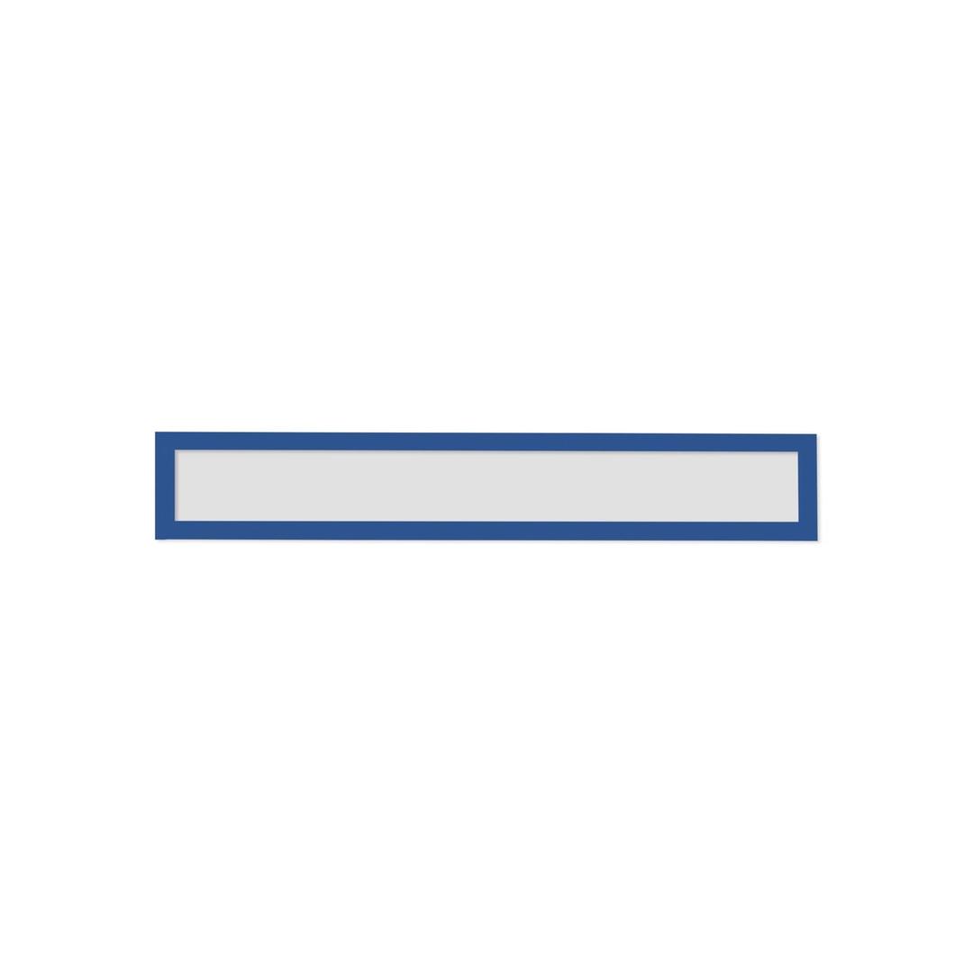 Bandeau titre magnétique magnetofix TOPSIGN 232 x 52 mm bleu