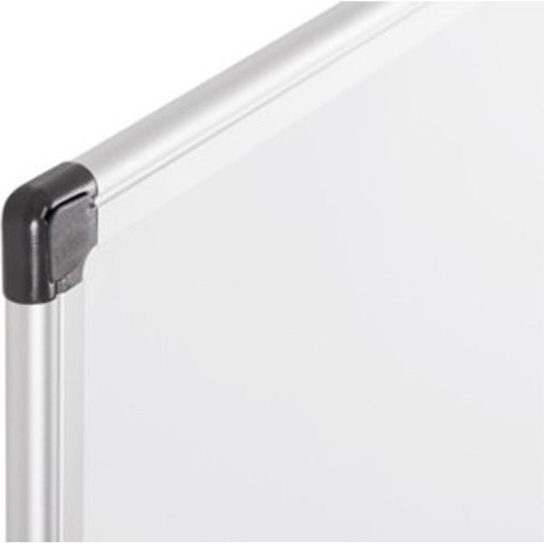Angle du cadre en aluminium anodisé du tableau blanc Bi-Office Maya