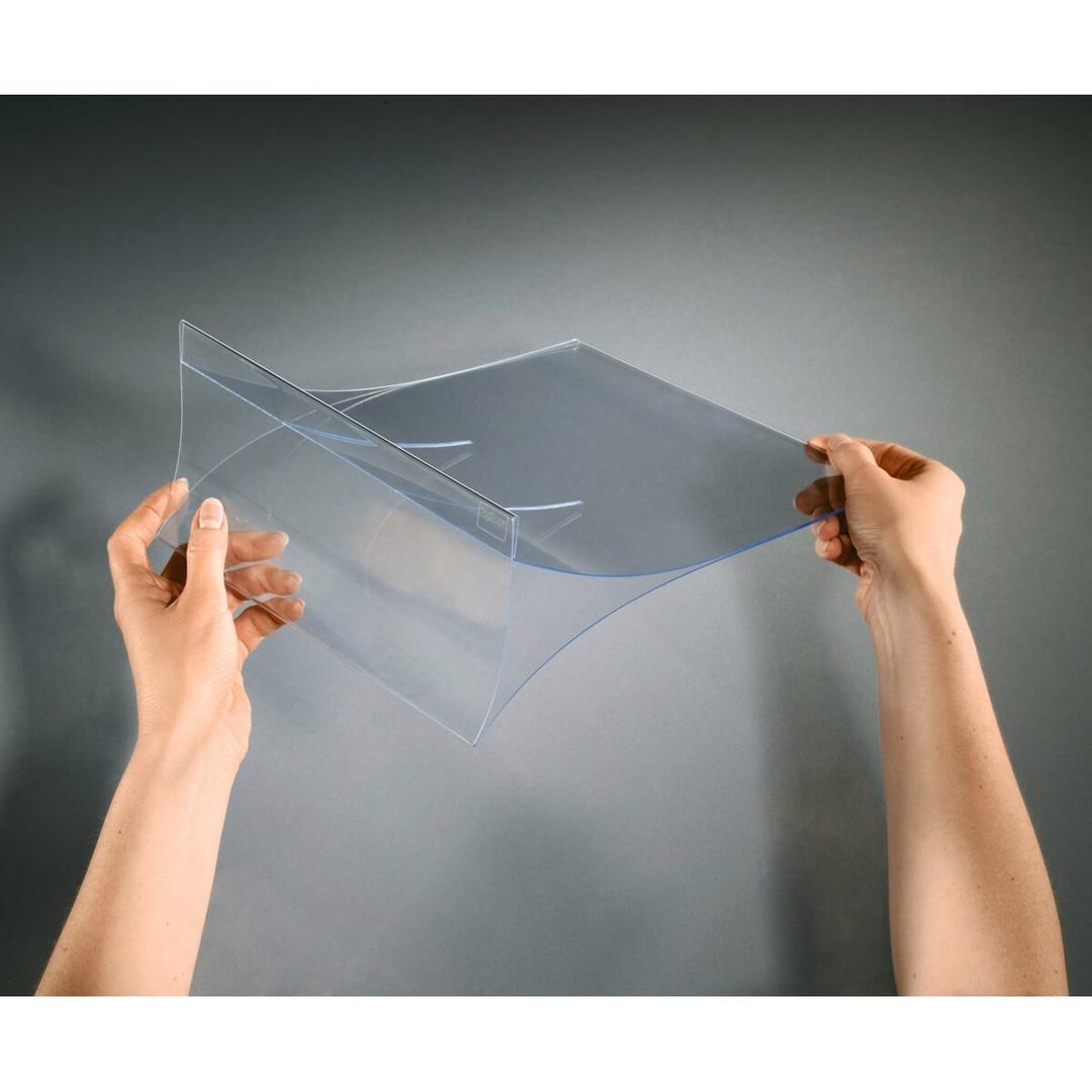 Dépliage du présentoir de table pliable sigel