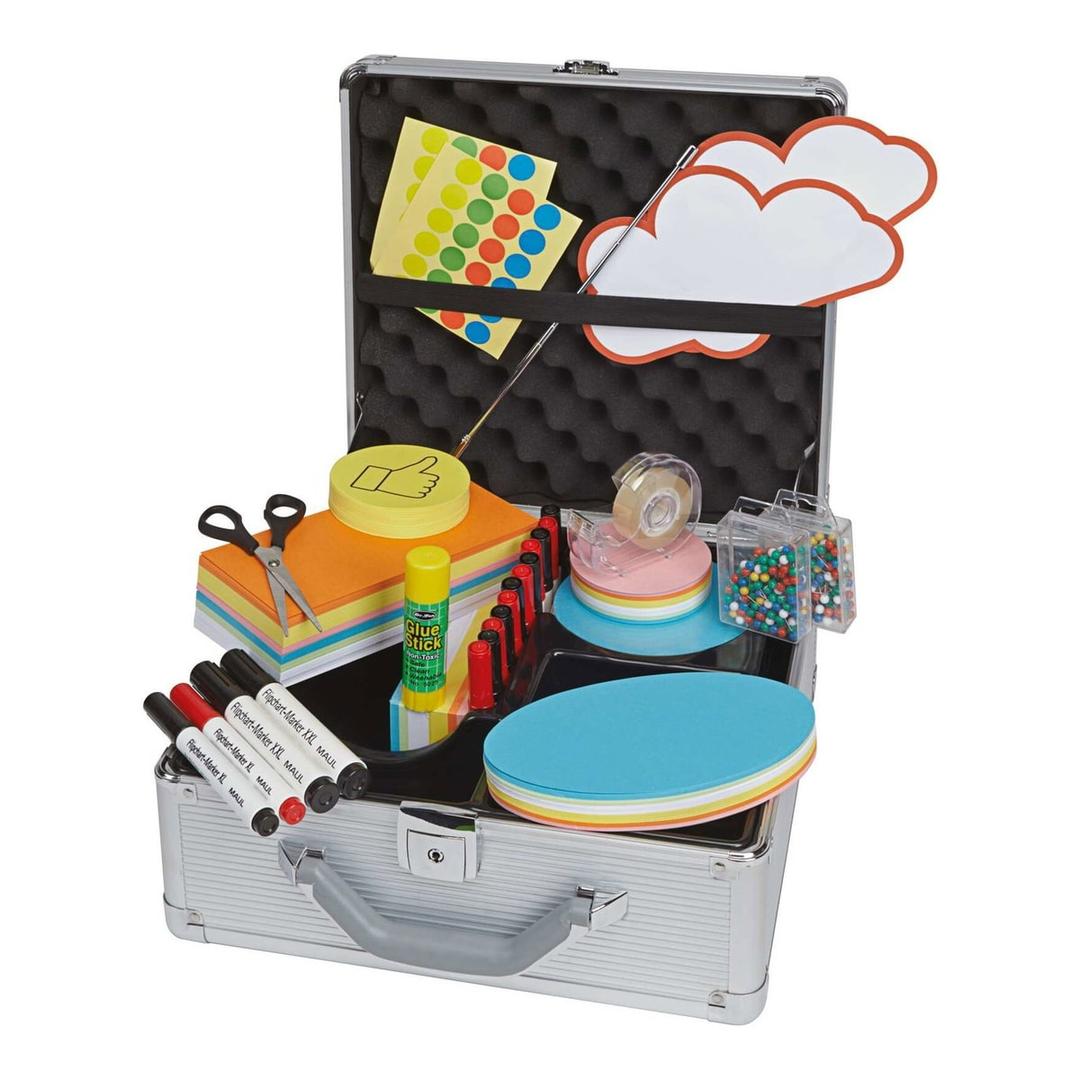 Mallette d'animation MAULpro compact ouverte et garnie