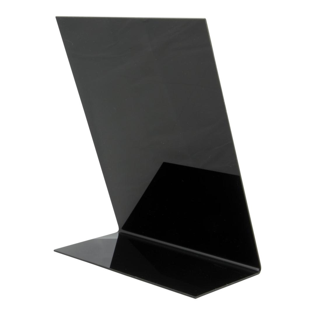 Ardoise de table inclinée Securit L-SHAPE A5, lot de 3, pied en L