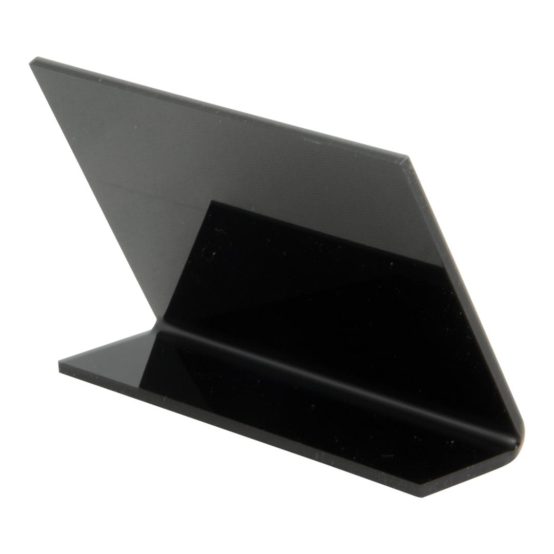 Ardoise de table inclinée Securit L-SHAPE A8, lot de 5, pied en L
