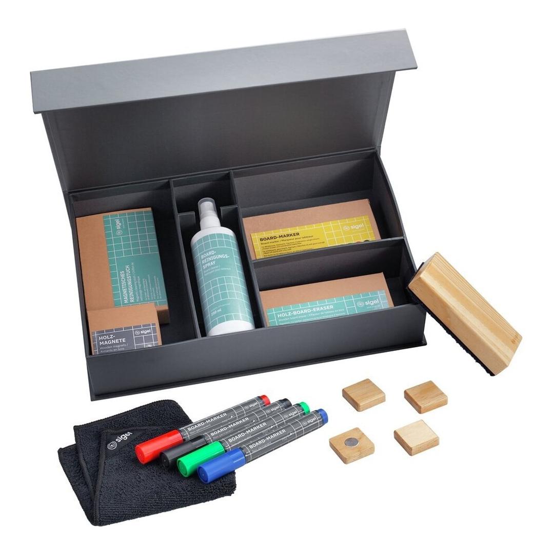 Kit de démarrage sigel ouvert avec son contenu