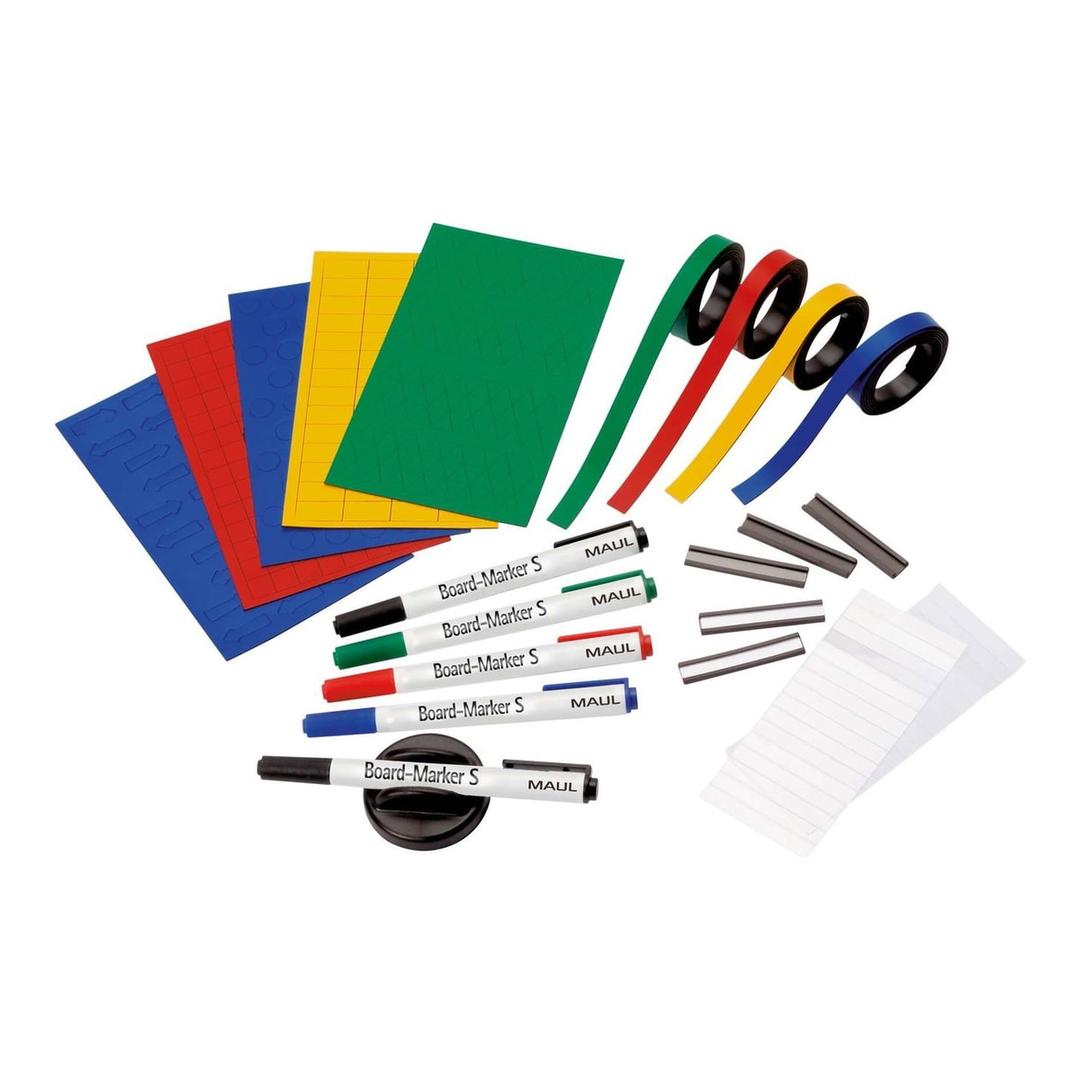 Kit d'accessoires magnétiques MAUL pour planning