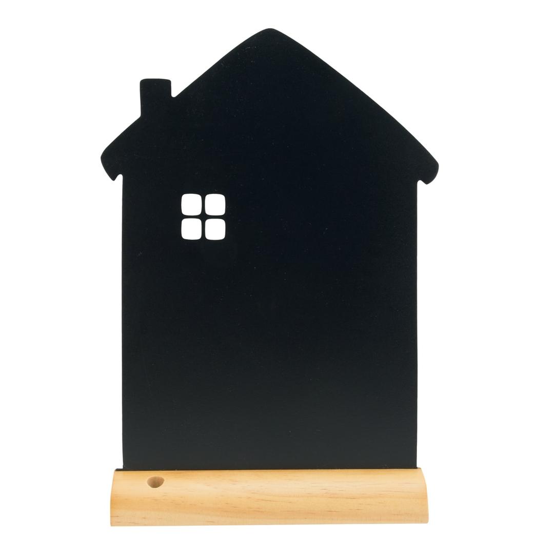 Ardoise de table silhouette maison Securit, de face