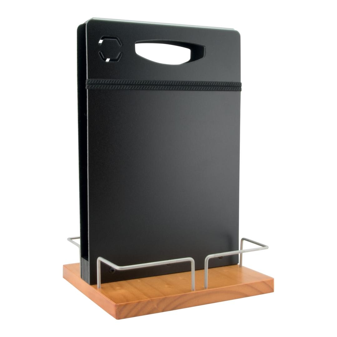 Porte-menu de table TABLE CADDY Securit, de trois-quarts