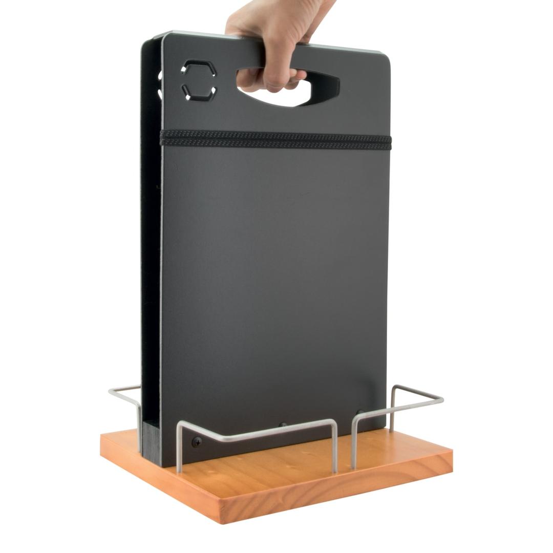 Porte-menu de table TABLE CADDY Securit, porté par sa poignée