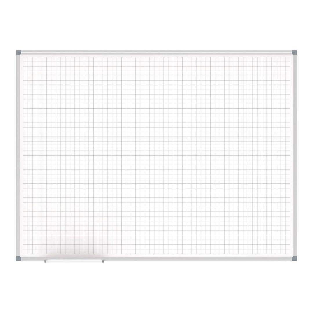 Tableau blanc quadrillé 20 x 20 mm standard MAUL 1 200 x 900 mm