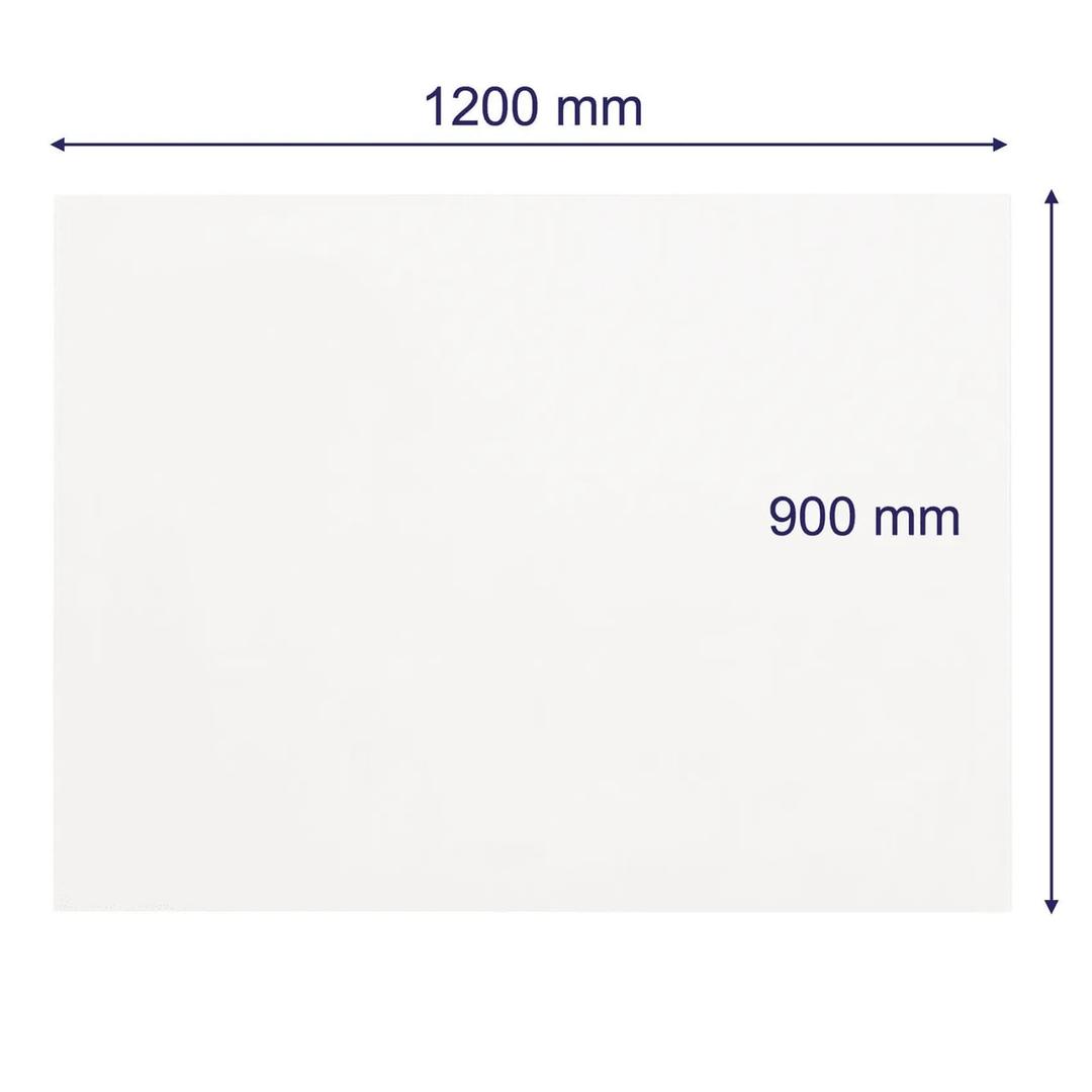 Cotes du tableau blanc en verre FRANKEN 1 200 x 900 mm