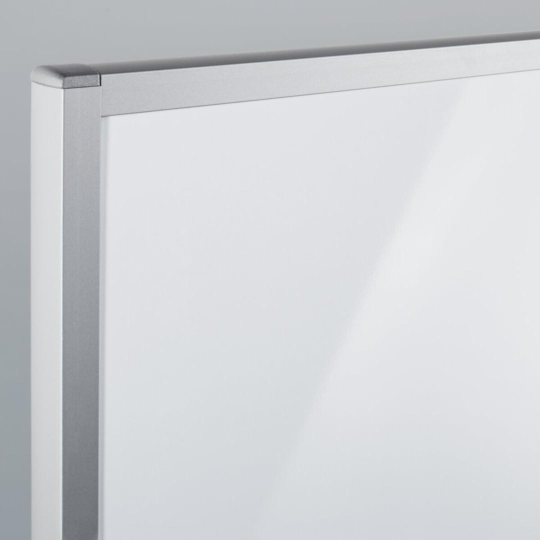 Cadre aluminium argent du tableau Meet up sigel