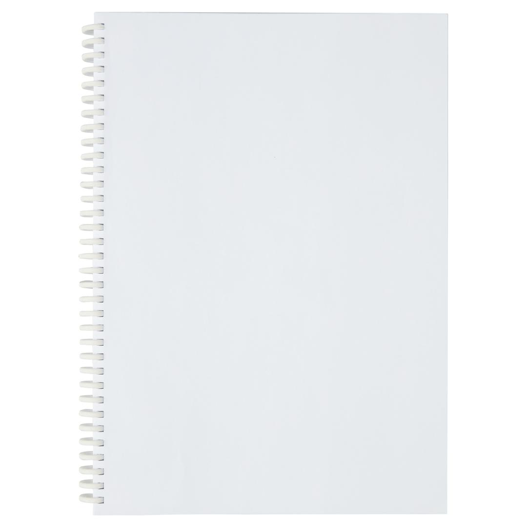 Peignes de reliure plastiques réouvrables A4 Peignes ClickBind A4 12 mm, blancs GBC - Vue de face