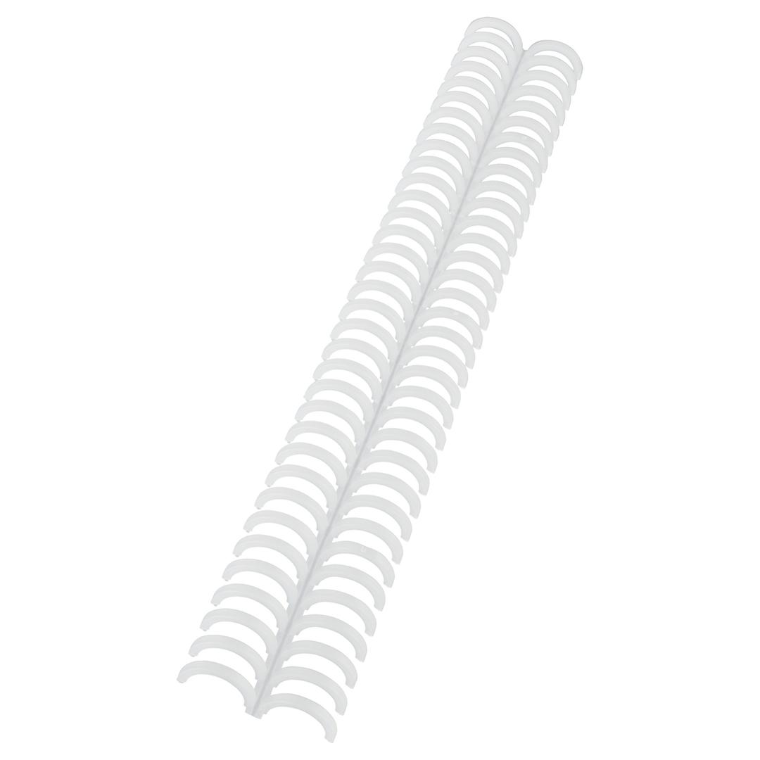 Peignes de reliure plastiques réouvrables A4 Peignes ClickBind A4 8 mm, transparents GBC - Peigne anneaux plastiques ClickBind GBC transparent A4 8 mm