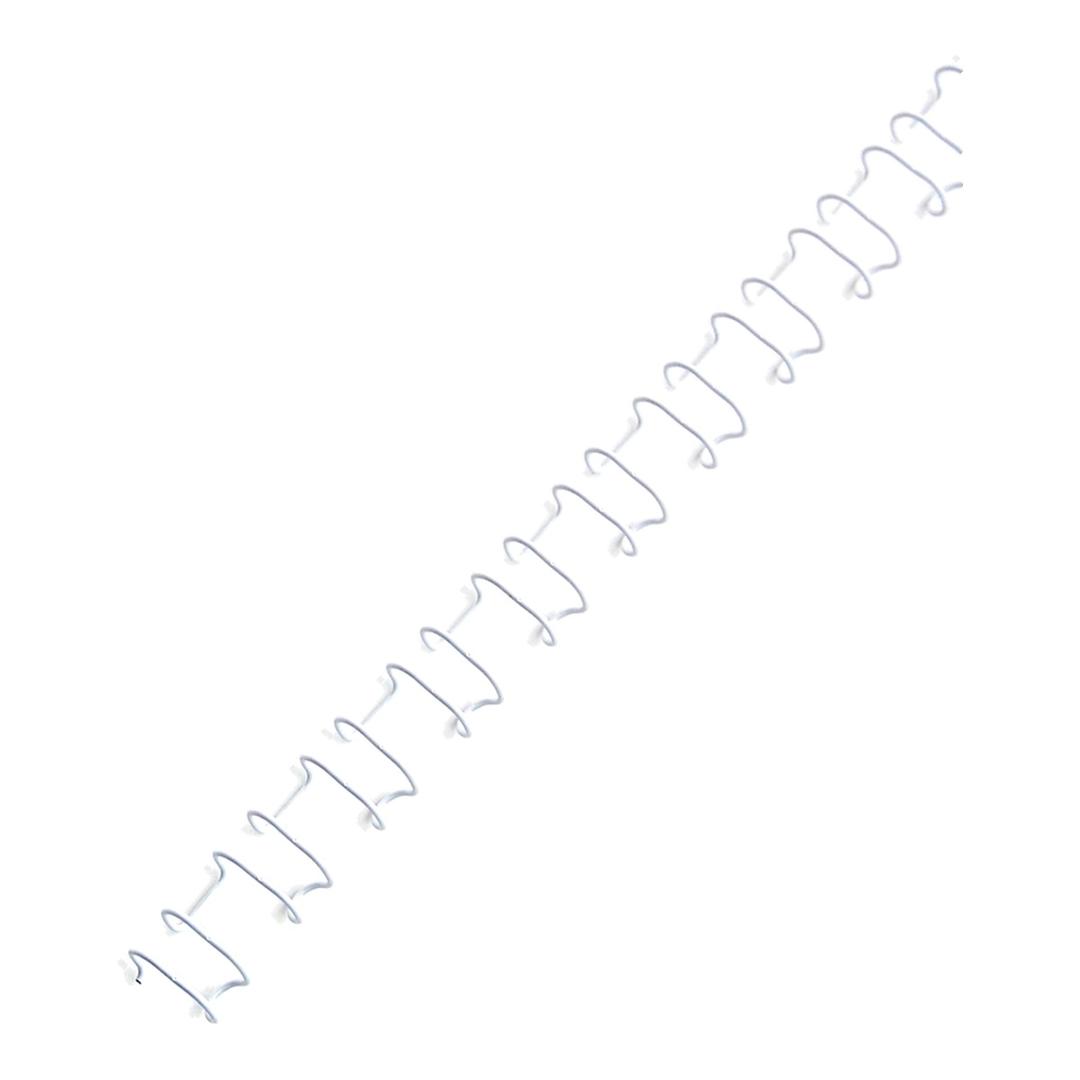 Peignes de reliure métalliques A4, pas US Peignes métalliques MultiBind A4 21 boucles 8 mm, blancs GBC - Peigne métallique GBC MultiBind blanc A4 21 boucles 8 mm