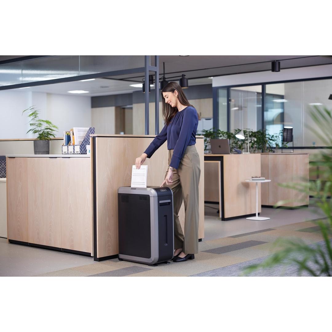 Destructeur de documents coupe droite P-2 Powershred 125i FELLOWES - Vue 5