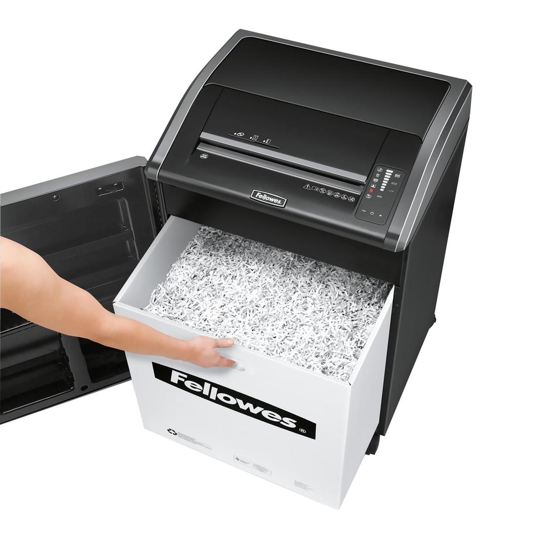 Destructeur de documents coupe droite P-2 Powershred 485i FELLOWES - Vue 2