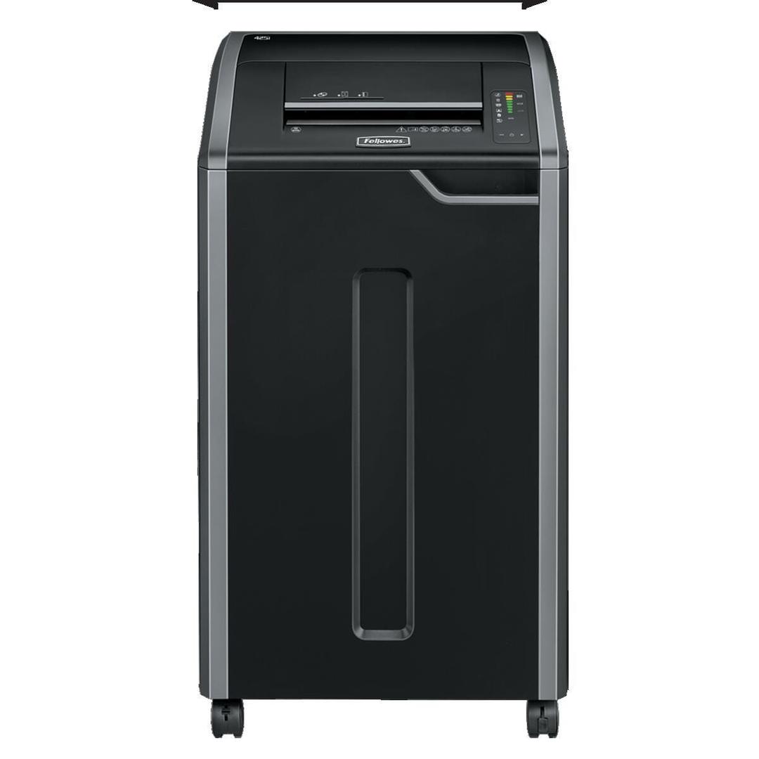 Destructeur de documents Fellowes Powershred 425i vu de face