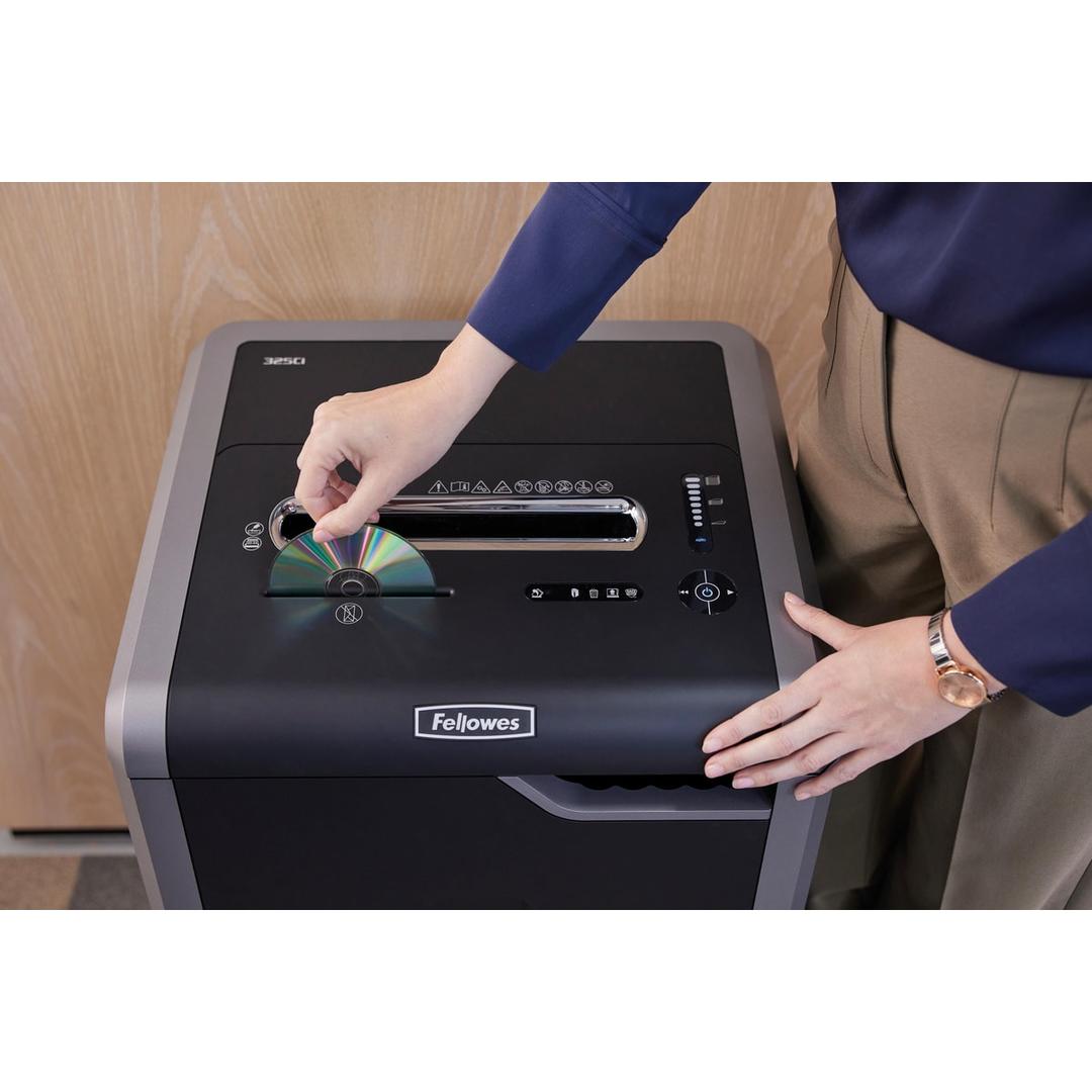 Destructeur de documents coupe croisée P-4 Powershred 325Ci FELLOWES - Vue 5