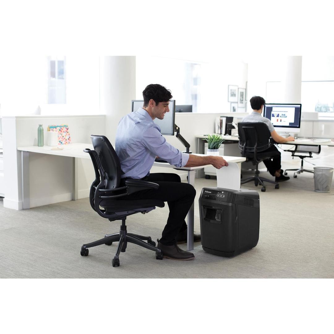 Destructeur de documents automatique coupe croisée P-4 AutoMax 150C FELLOWES - Vue 8
