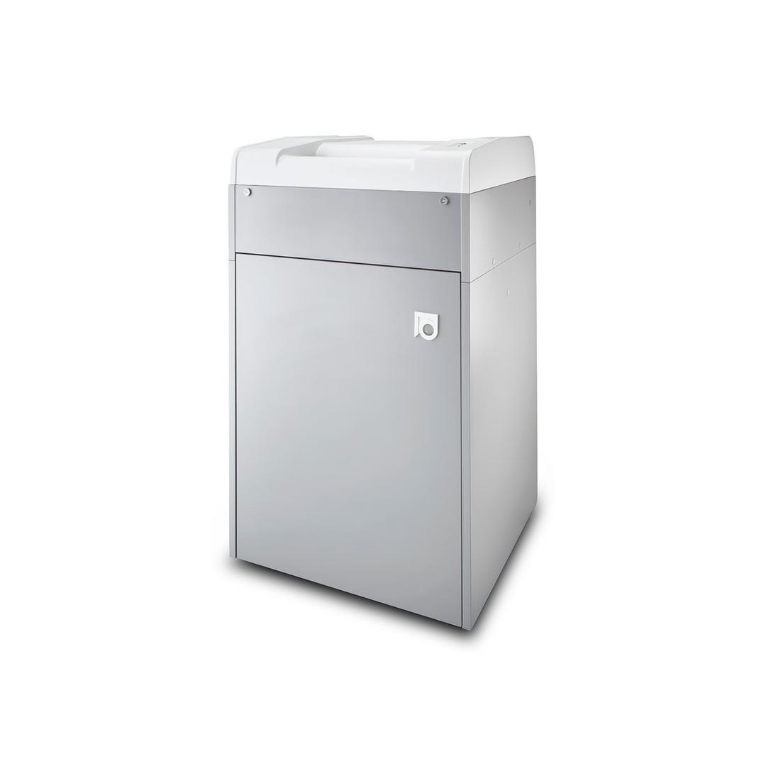 Vue de face du destructeur de documents DAHLE 419 Professional 3,9 x 40 mm, porte fermée