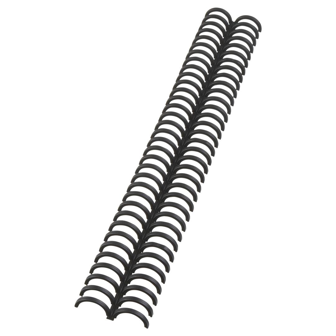 Peignes de reliure plastiques réouvrables A4 Peignes ClickBind A4 16 mm, noirs GBC - Base