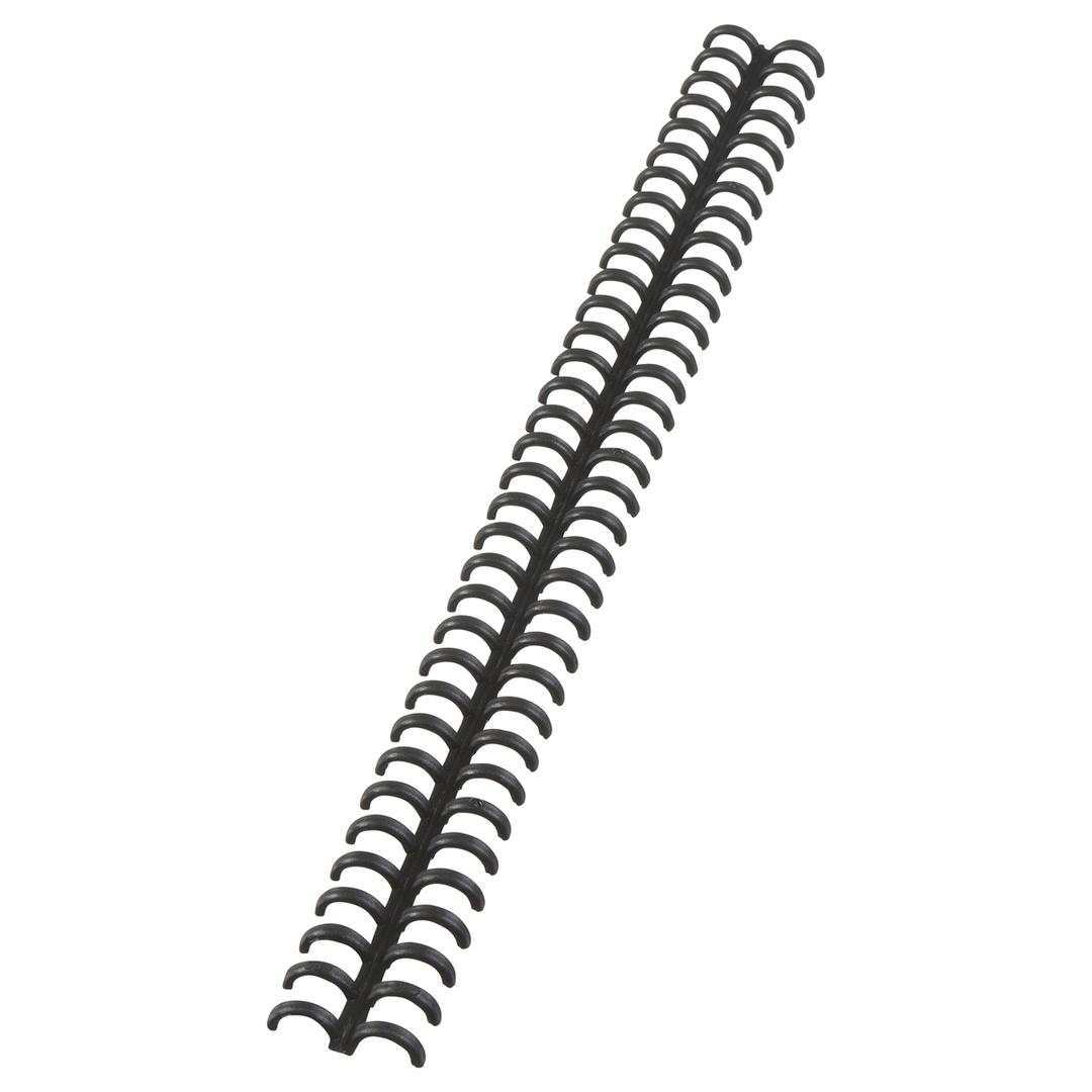 Peignes de reliure plastiques réouvrables A4 Peignes ClickBind A4 8 mm, noirs GBC - Base