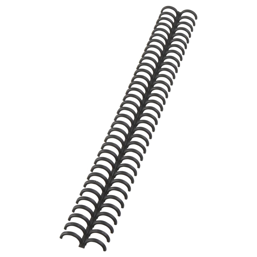 Peignes de reliure plastiques réouvrables A4 Peignes ClickBind A4 12 mm, noirs GBC - Base