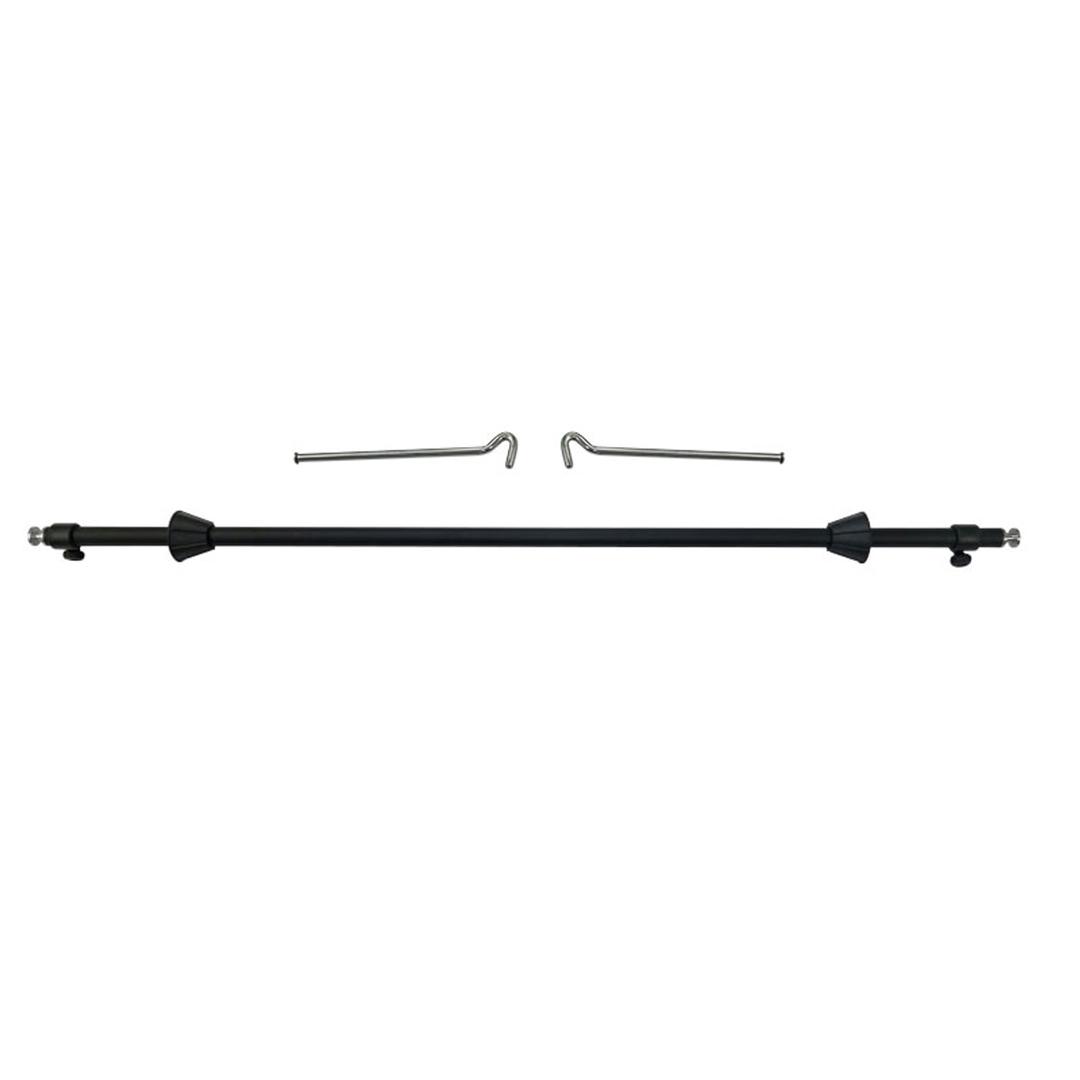 Porte-rouleaux Q720 NEOLT - Porte-rouleaux NEOLT Q720 pour coupeuses Trim 200, Electro Trim 200, Strong Trim 180 et Electro Strong Trim 165, axe noir et ses deux crochets de fixation