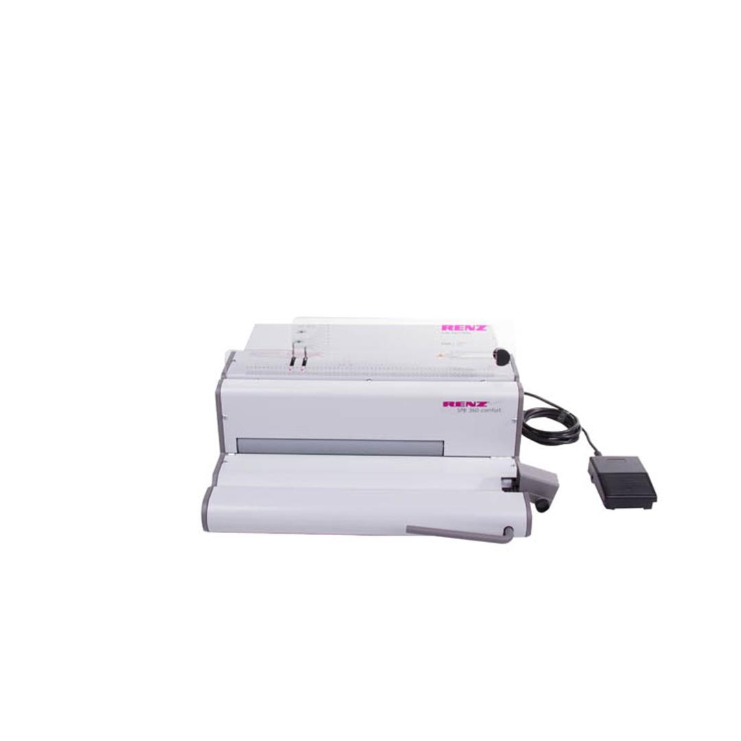 Perforelieur Renz SPB 360 comfortplus vu de face