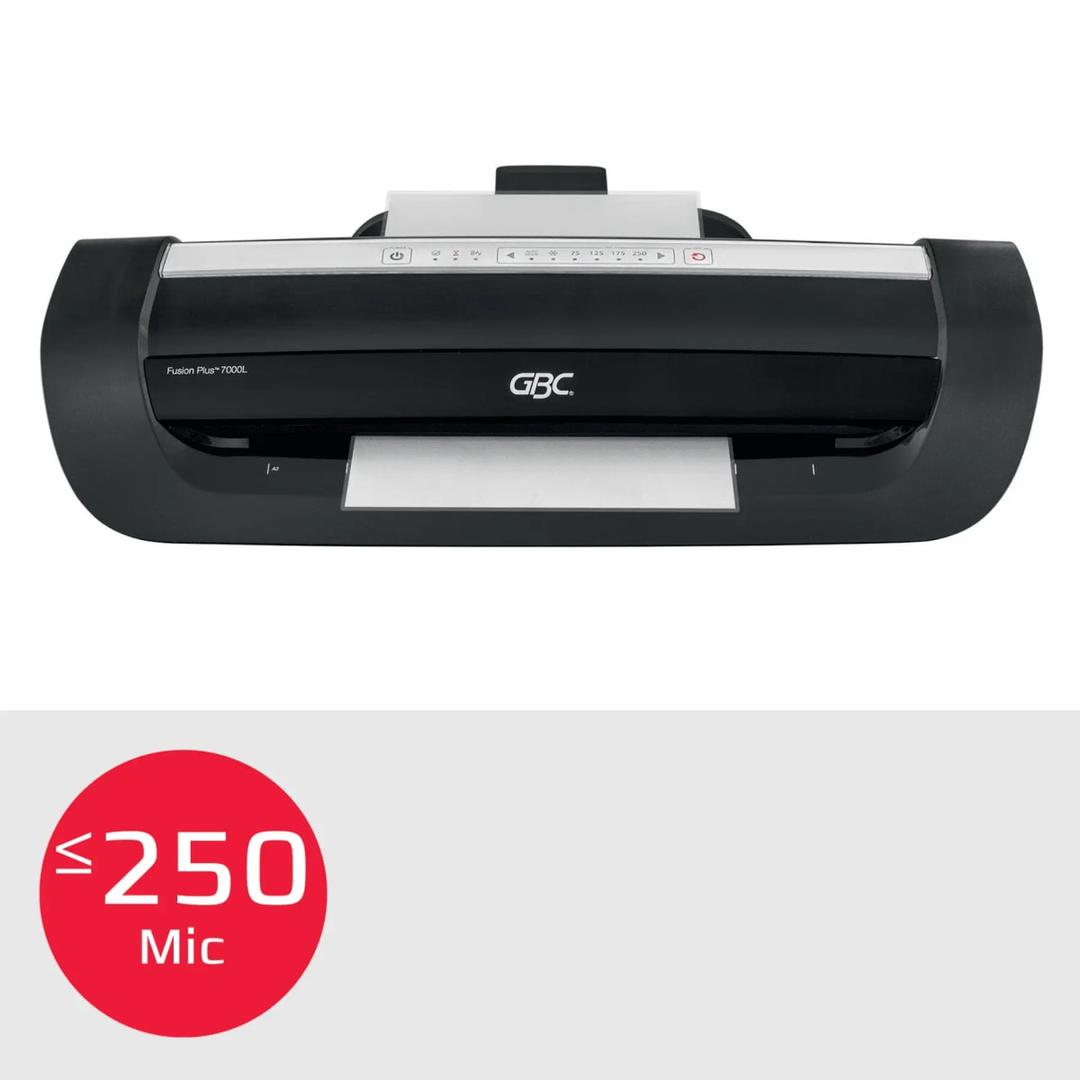 Plastifieuse à pochettes GBC Fusion Plus 7000L A3, pochettes jusqu'à 250 microns