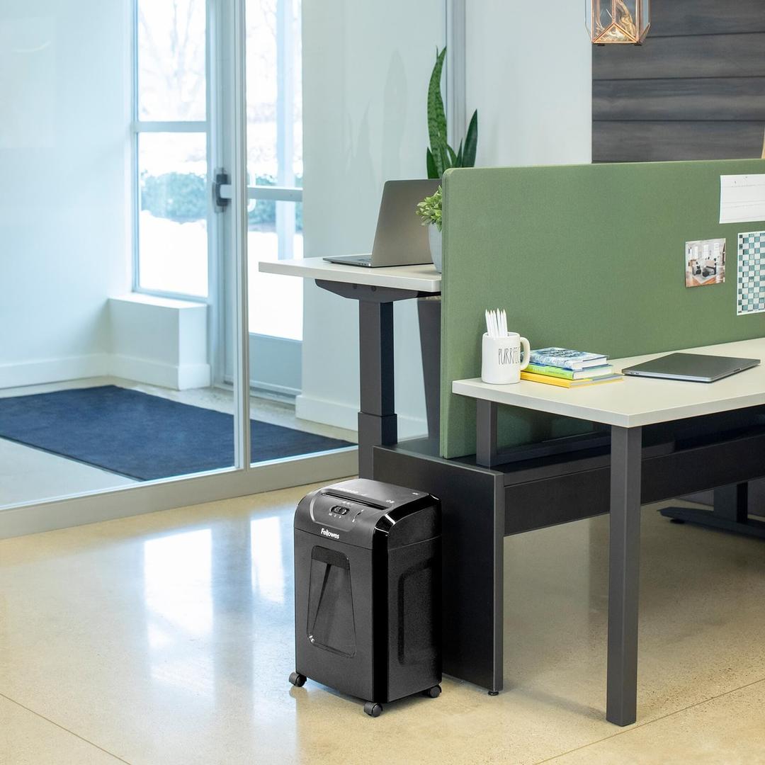 Destructeur de documents coupe croisée P-4 Powershred 12C FELLOWES - Vue 7