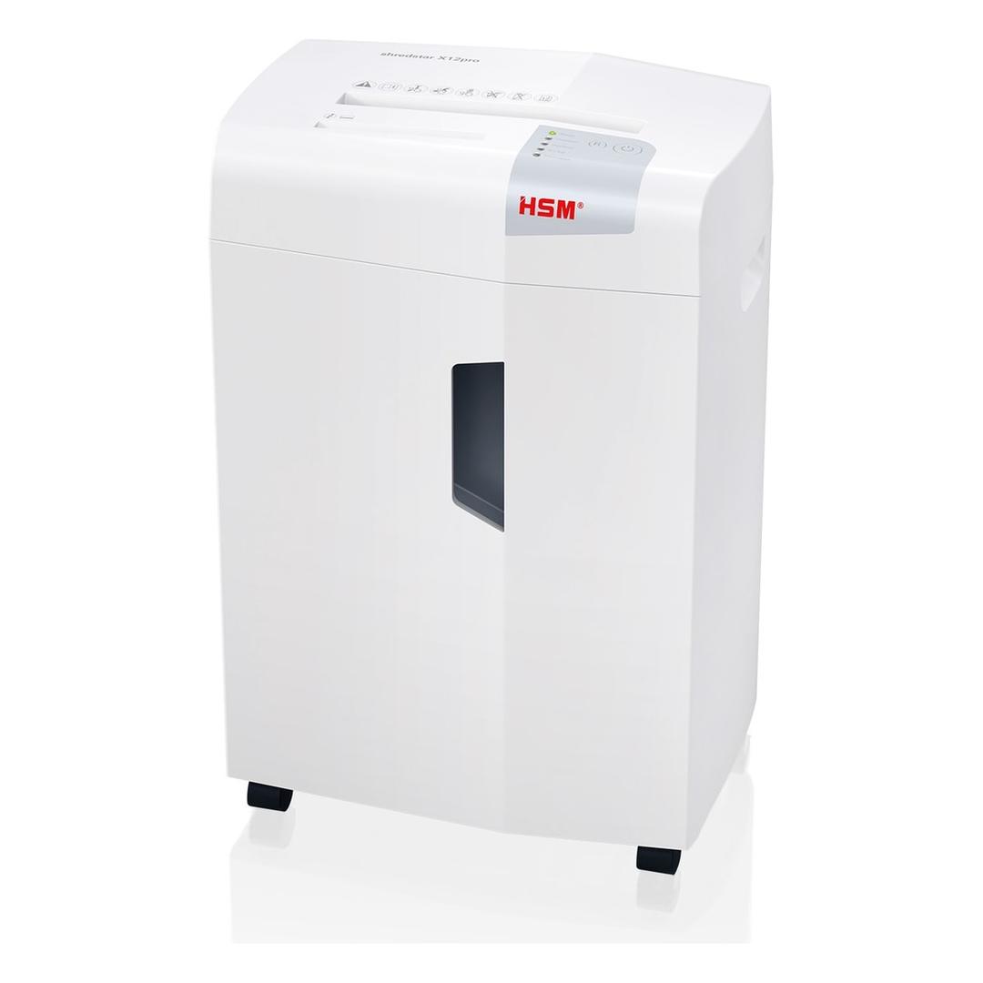 Destructeur de documents HSM shredstar X12pro, vu de face