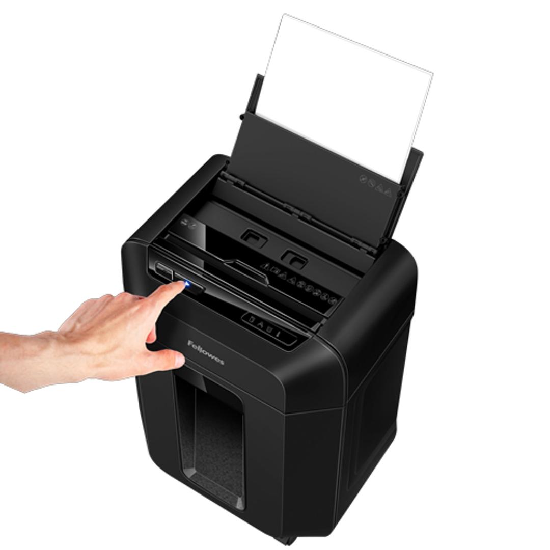 Destructeur coupe croisée P4 avec insertion papier automatique AutoMax 90M FELLOWES — Mise en fonctionnement - Destructeur de papier Fellowes