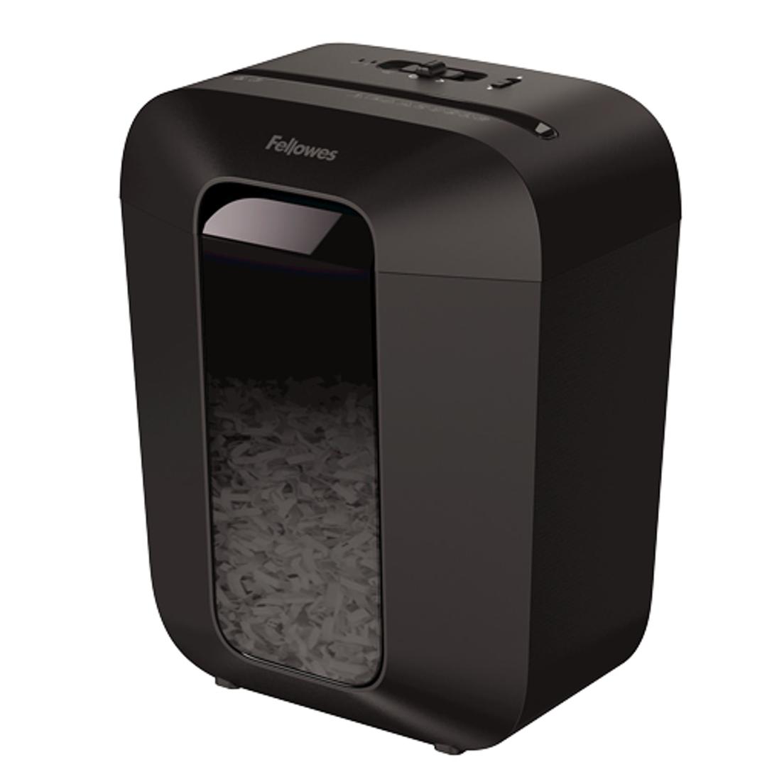 Destructeur coupe croisée P4 LX50 Powershred noir FELLOWES — Vue  globale - Destructeur de papier Fellowes