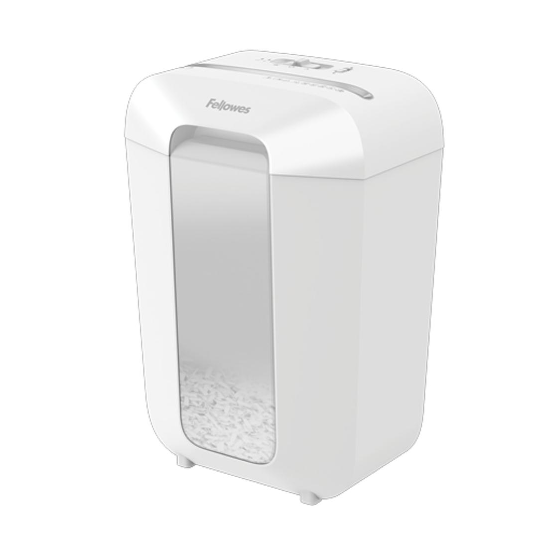 Destructeur coupe croisée P4 LX70 Powershred blanc FELLOWES — Vue  globale - Destructeur de papier fellowes