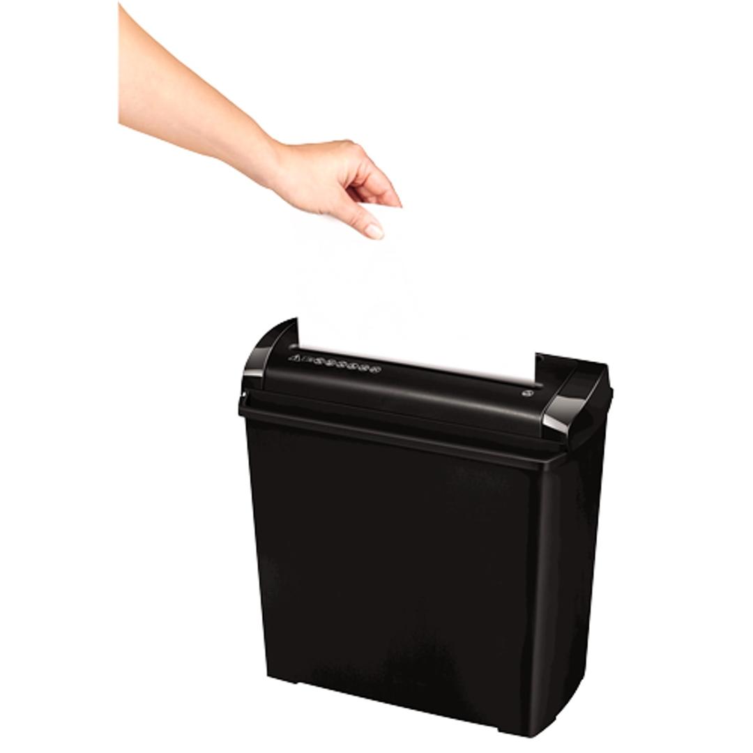 Destructeur coupe droite P1 P-25S Powershred FELLOWES — Fente d'insertion manuelle du papier - Destructeur de papier Fellowes