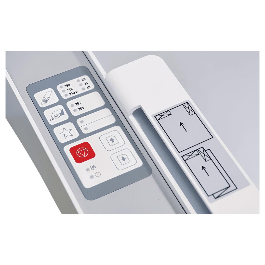Plieuse de plans électrique A0 Powersinus Evo XL CHATEL REPROGRAPHIE — Tableau de bord