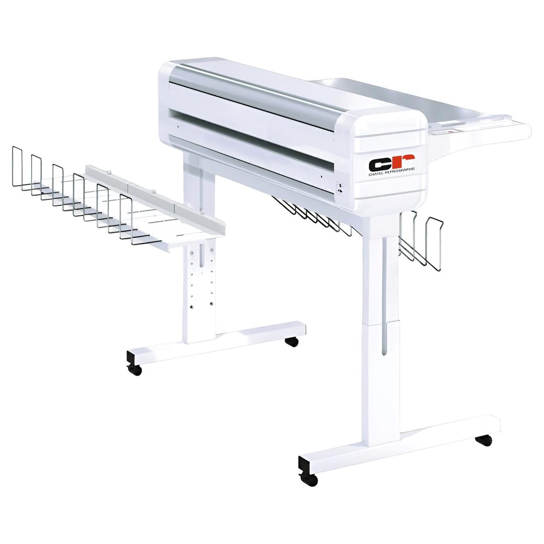 Plieuse de plans électrique A0 Powersinus Evo XL30 CHATEL REPROGRAPHIE — Bac arrière kit 30