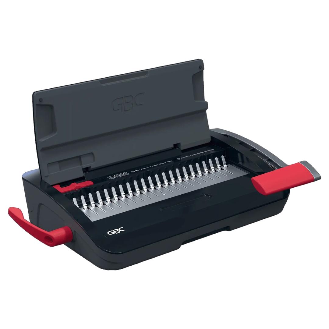 Perforelieuse manuelle à peignes plastiques, 12 feuilles CombBind CB12 GBC - Base