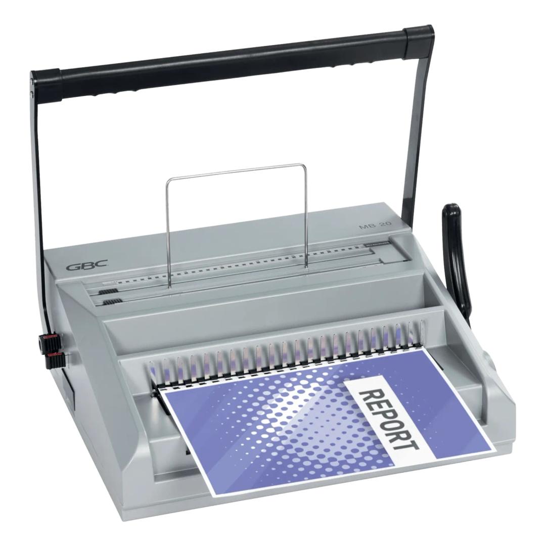 Reliure d'un rapport avec le perforelieur GBC MultiBind MB20