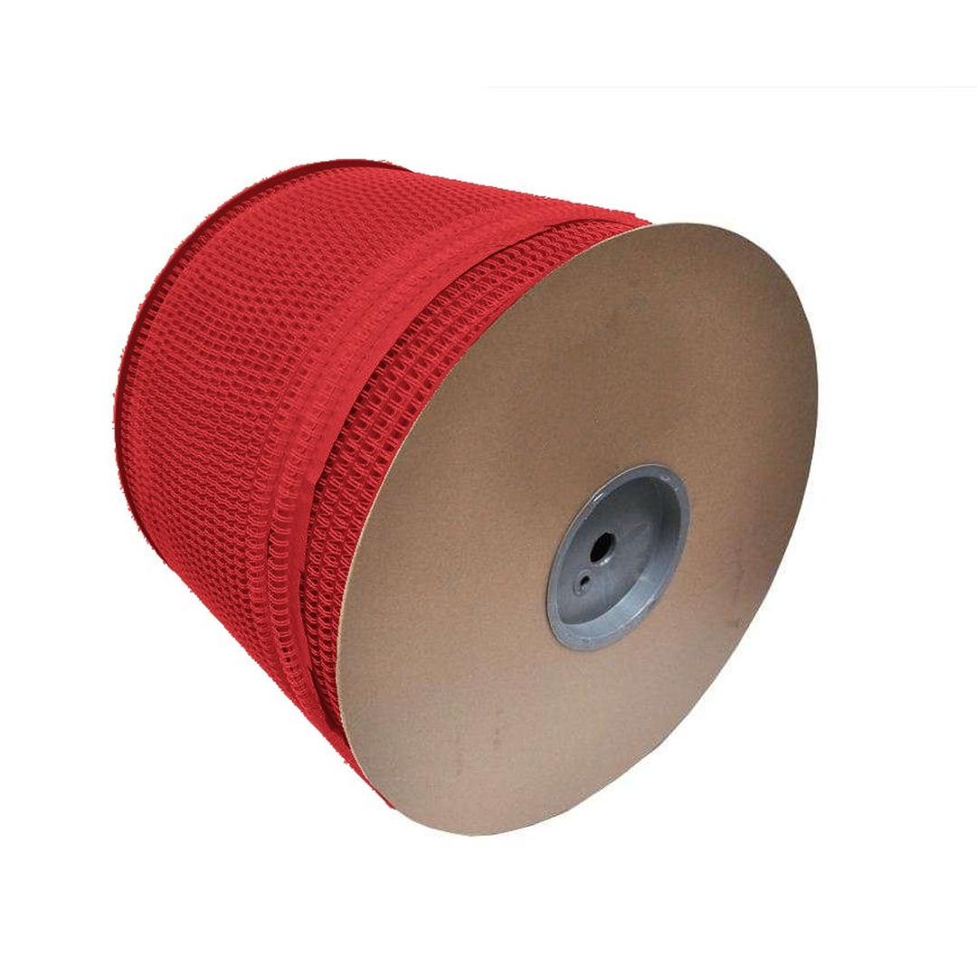 Anneaux métalliques en bobine, pas 3:1 Bobine d'anneaux métalliques 6,4 mm (1/4"), pas 3:1, rouges WYNSTOR - Bobine d'anneaux métalliques 6,4 mm (1/4"), pas 3:1, rouges