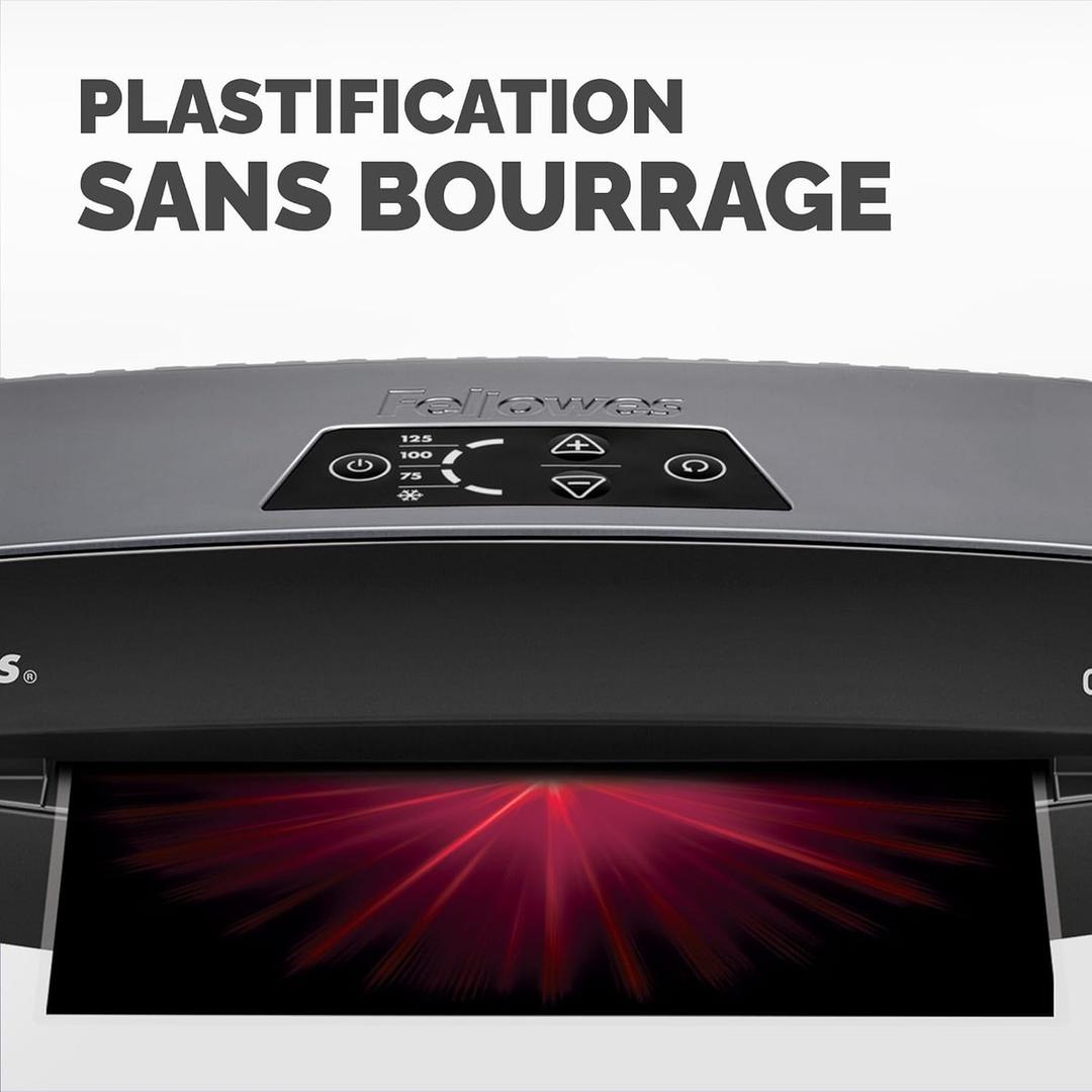 Fente d'introduction de la plastifieuse à pochettes Fellowes Calibre A4