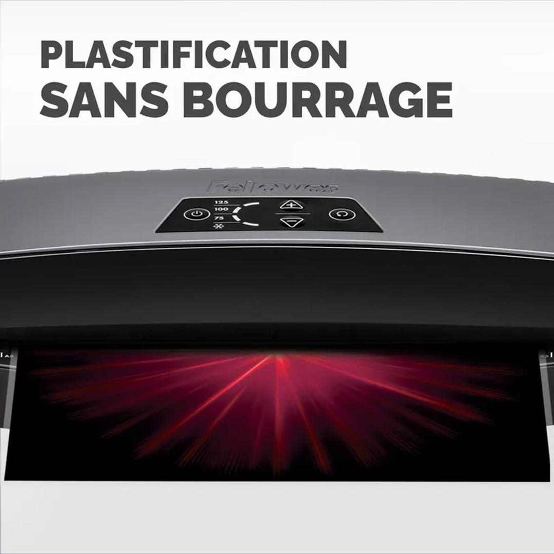 Fente d'introduction de la plastifieuse à pochettes Fellowes Calibre A3