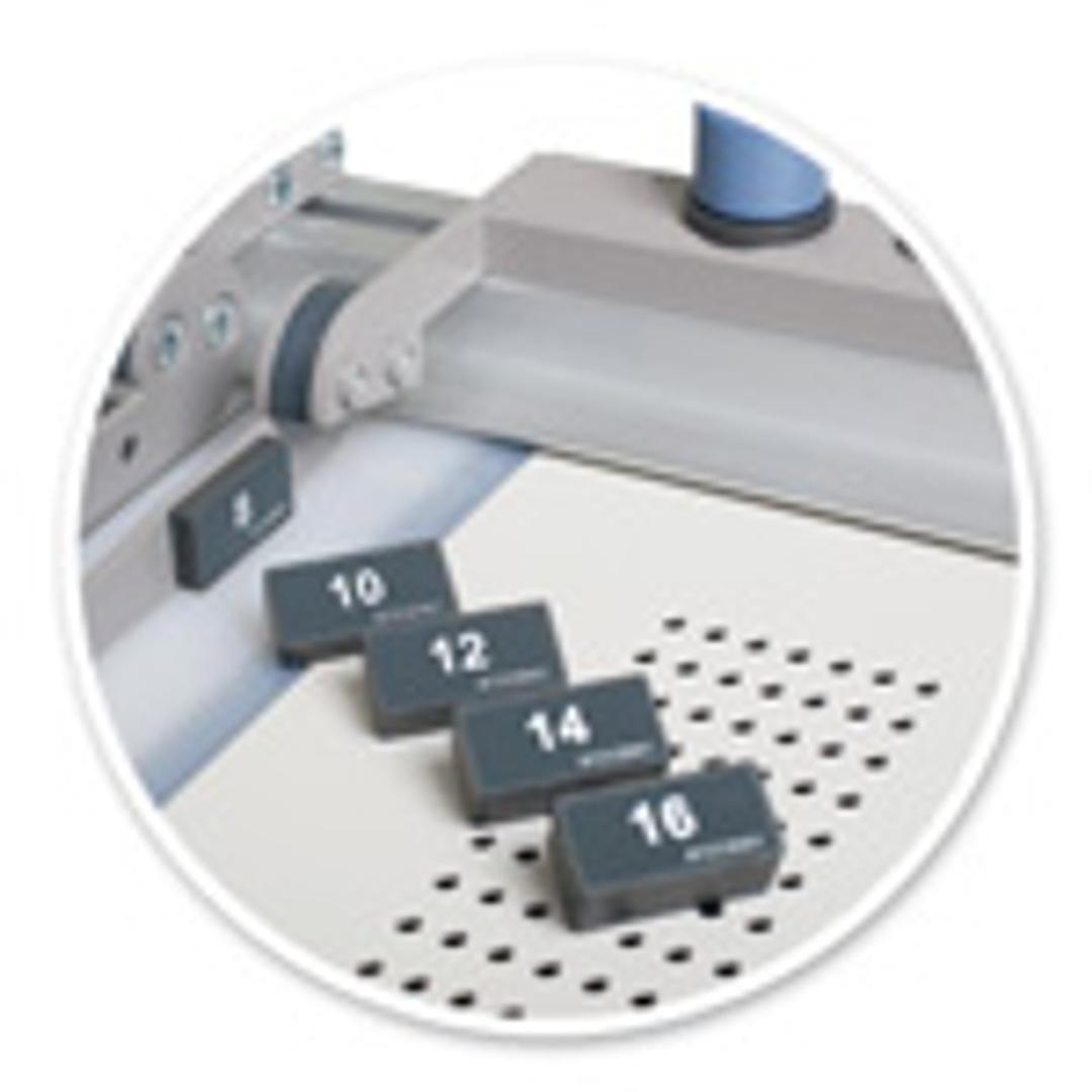 Kit de guides espaceurs 10 à 16 mm pour Casematic Guides espaceurs FASTBIND - Guides espaceurs Fastbind pour couverturières Casematic