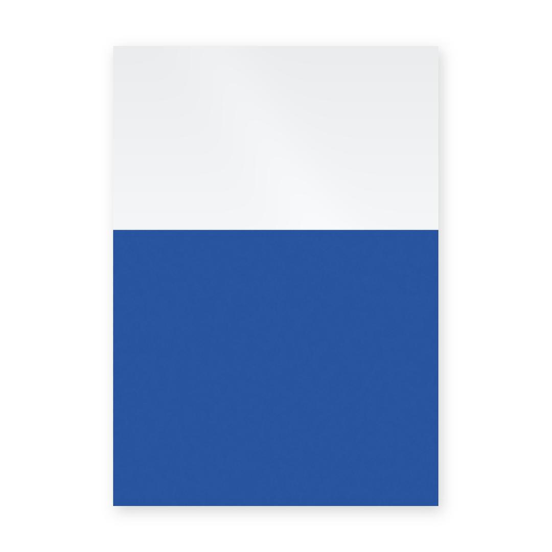 Couverture de reliure dos carré collé A4 Couvertures d'emboîtage dos carton bleu 170 g A4 FALCON K - Couvertures d'emboîtage dos carré collé A4 Falcon K à dos carton bleu et face transparente, illustration