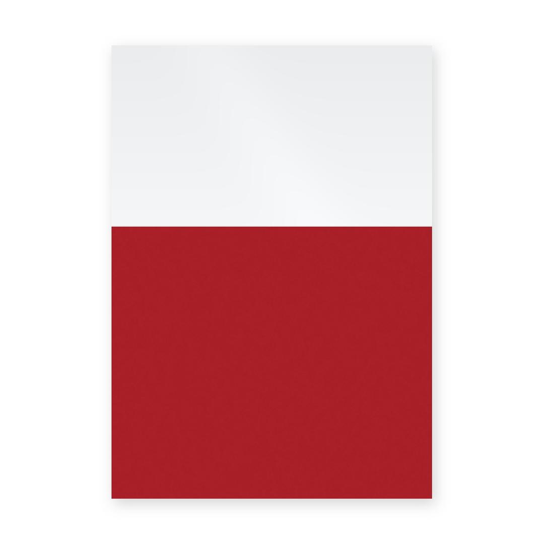 Couverture de reliure dos carré collé A4 Couvertures d'emboîtage dos carton rouge 170 g A4 FALCON K - Couvertures d'emboîtage dos carré collé A4 Falcon K à dos carton rouge et face transparente, illustration