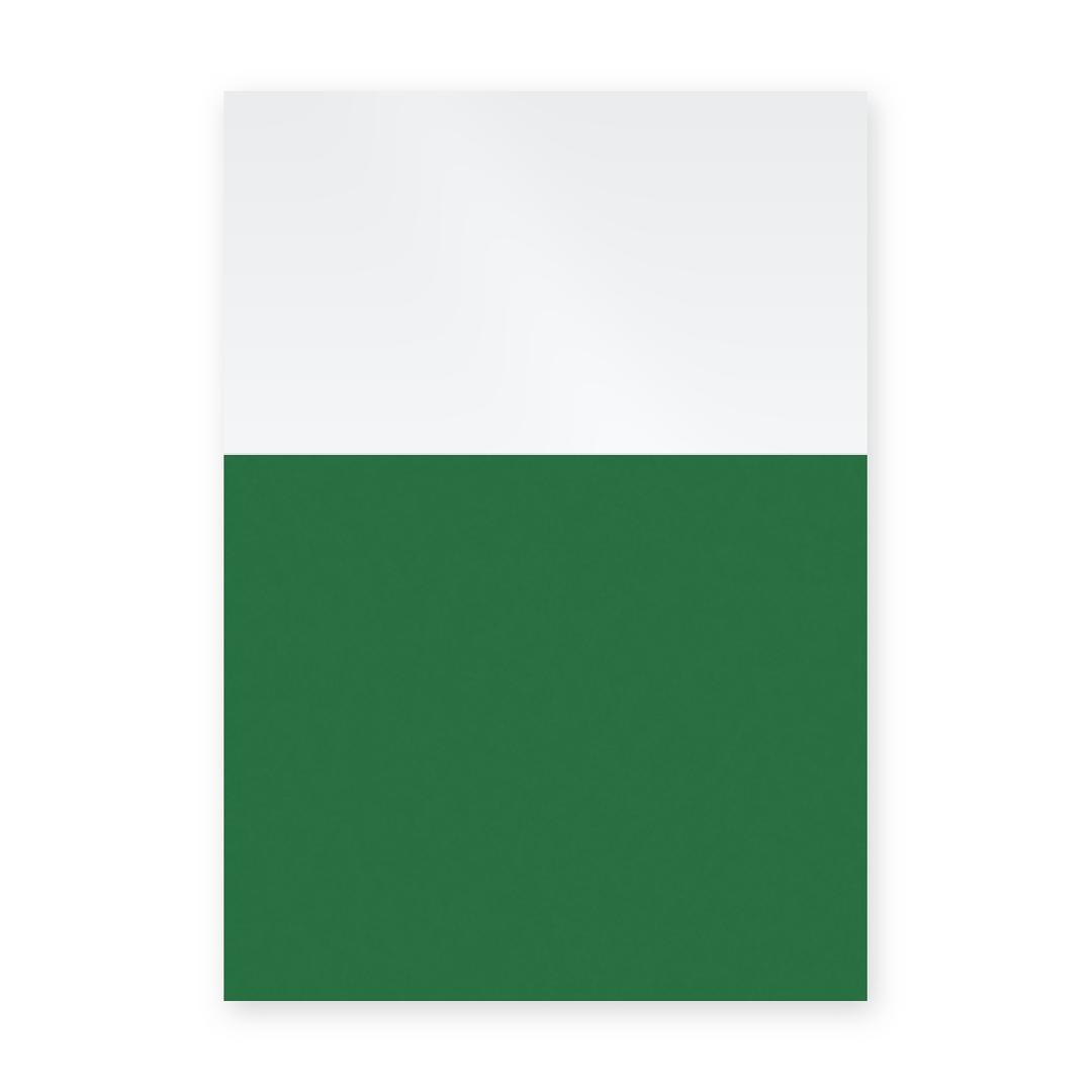 Couverture de reliure dos carré collé A4 Couvertures d'emboîtage dos carton vert 170 g A4 FALCON K - Couvertures d'emboîtage dos carré collé A4 Falcon K à dos carton vert et face transparente, illustration