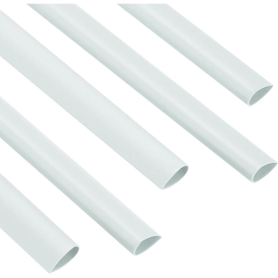 Baguette de serrage à coin arrondi Baguettes de serrage 10 mm blanches FALCON K - Baguettes de serrage Falcon K 10 mm blanches à coin arrondi